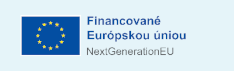 Logo Financované Európskou úniou NextGenerationEU